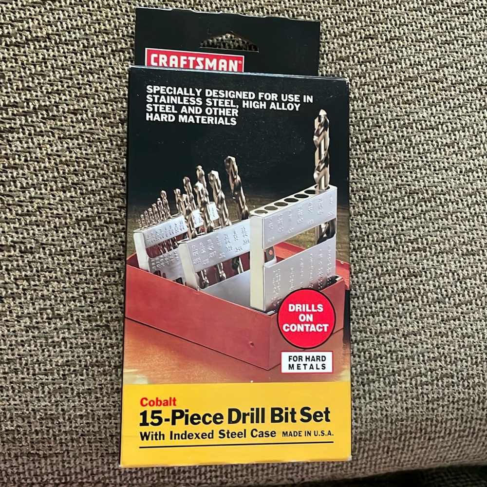 Craftsman 15 piece Drill Bit set